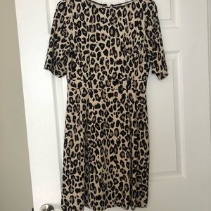 Kate Spade leopard dress